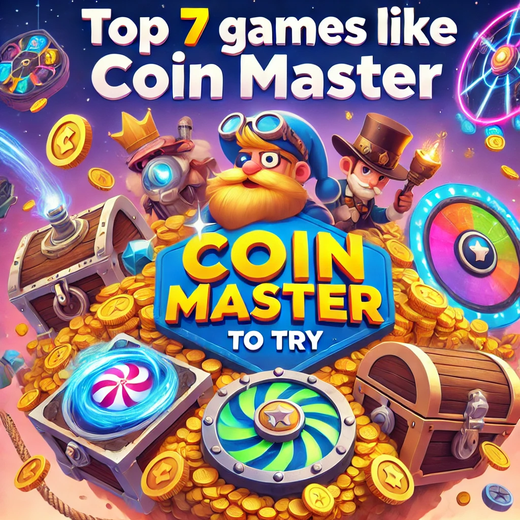 detailing about Top 7 Games Like Coin Master to Try