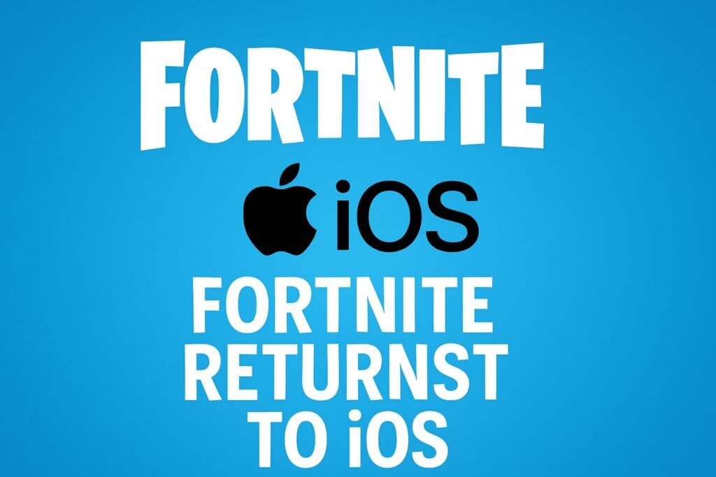 is fortnite back on ios